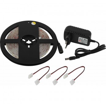 Комплект светодиодной ленты ЭРА Б0043064 2835kit-4.8-60-12-IP65-2700 теплый белый12В 5м