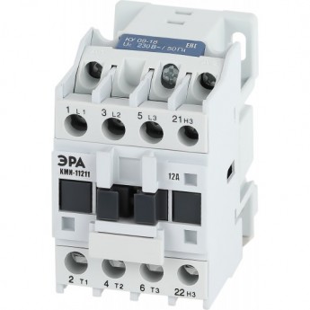 Контактор ЭРА PRO KKM11-012-230-01-E КМИ-11211 12А 230В/АС3 1HЗ Контактор ЭРА PRO KKM11-012-230-01-E КМИ-11211 12А 230В/АС3 1HЗ