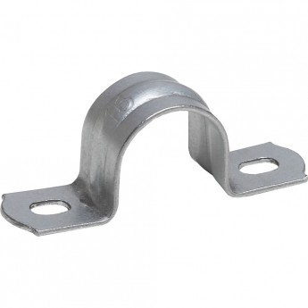 Скоба ЭРА металлическая двухлапковая D 14-15мм 100шт